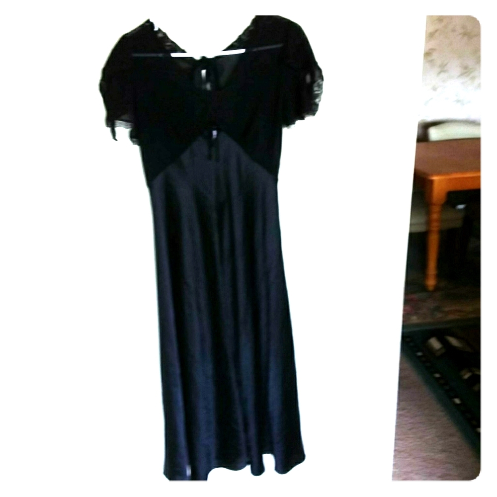 CHRISTIAN DIOR silk lacy nightgown